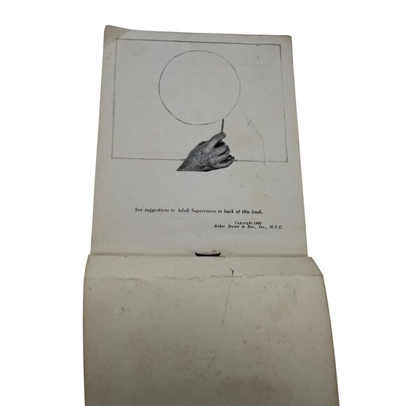 1960 Jon Gnagy Learn To Draw Puppy Dog Flip Book Movie #33 Stop Motion Drawing - Picture 2 of 6